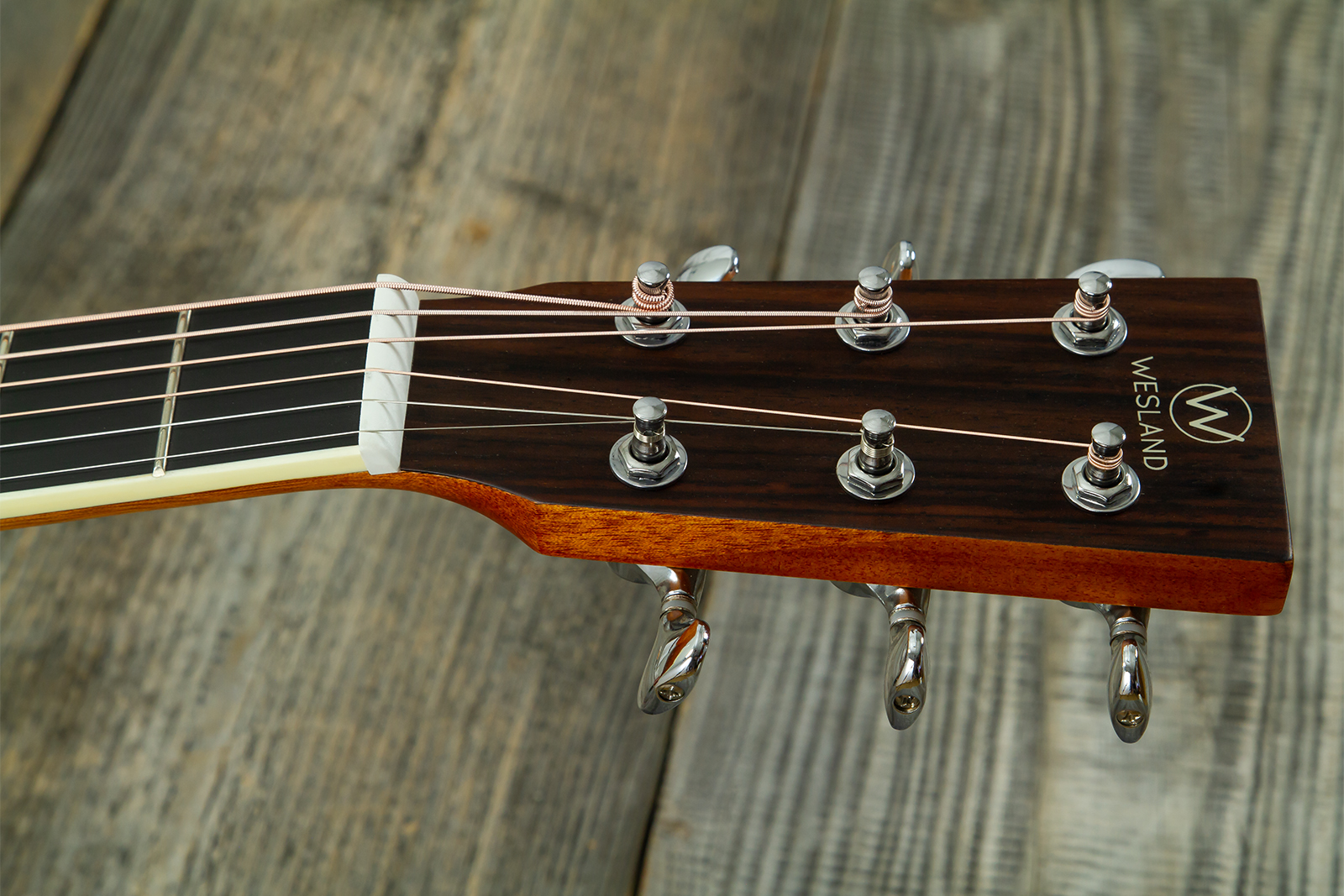 Wesland Om350-nat Om Tout Acajou Rw - Natural - Folk gitaar - Variation 9