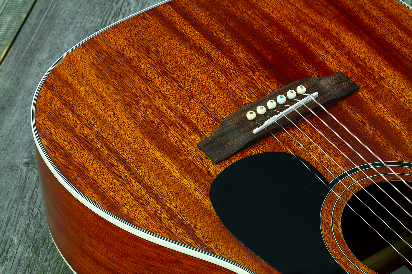Wesland Om350-nat Om Tout Acajou Rw - Natural - Folk gitaar - Variation 6