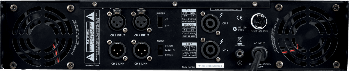 Wharfedale Cpd1000 - Stereo krachtversterker - Variation 1