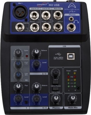 Wharfedale Connect 502 Usb Black - Analoge Mengtafel - Main picture