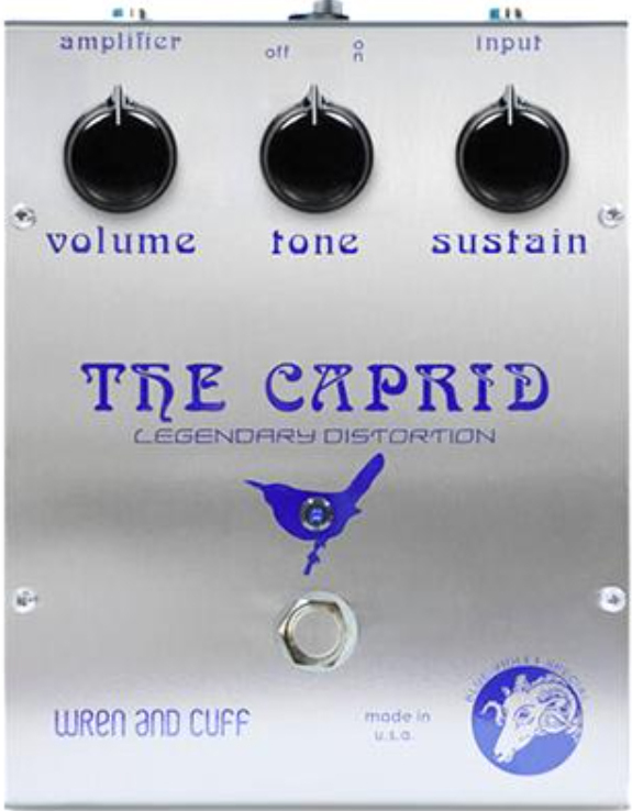 Wren And Cuff Blue-violet Caprid Og - Overdrive/Distortion/fuzz effectpedaal - Main picture