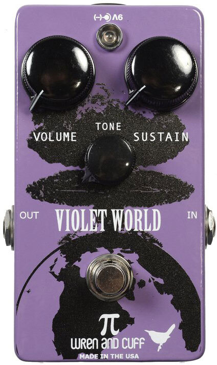 Wren And Cuff Violet World Fuzz - Overdrive/Distortion/fuzz effectpedaal - Main picture