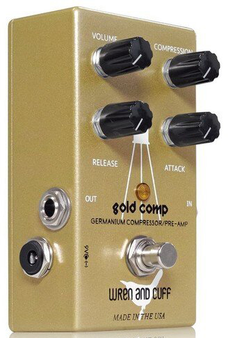 Wren And Cuff Gold Comp Compressor - Compressor/sustain/noise gate effect pedaal - Variation 1