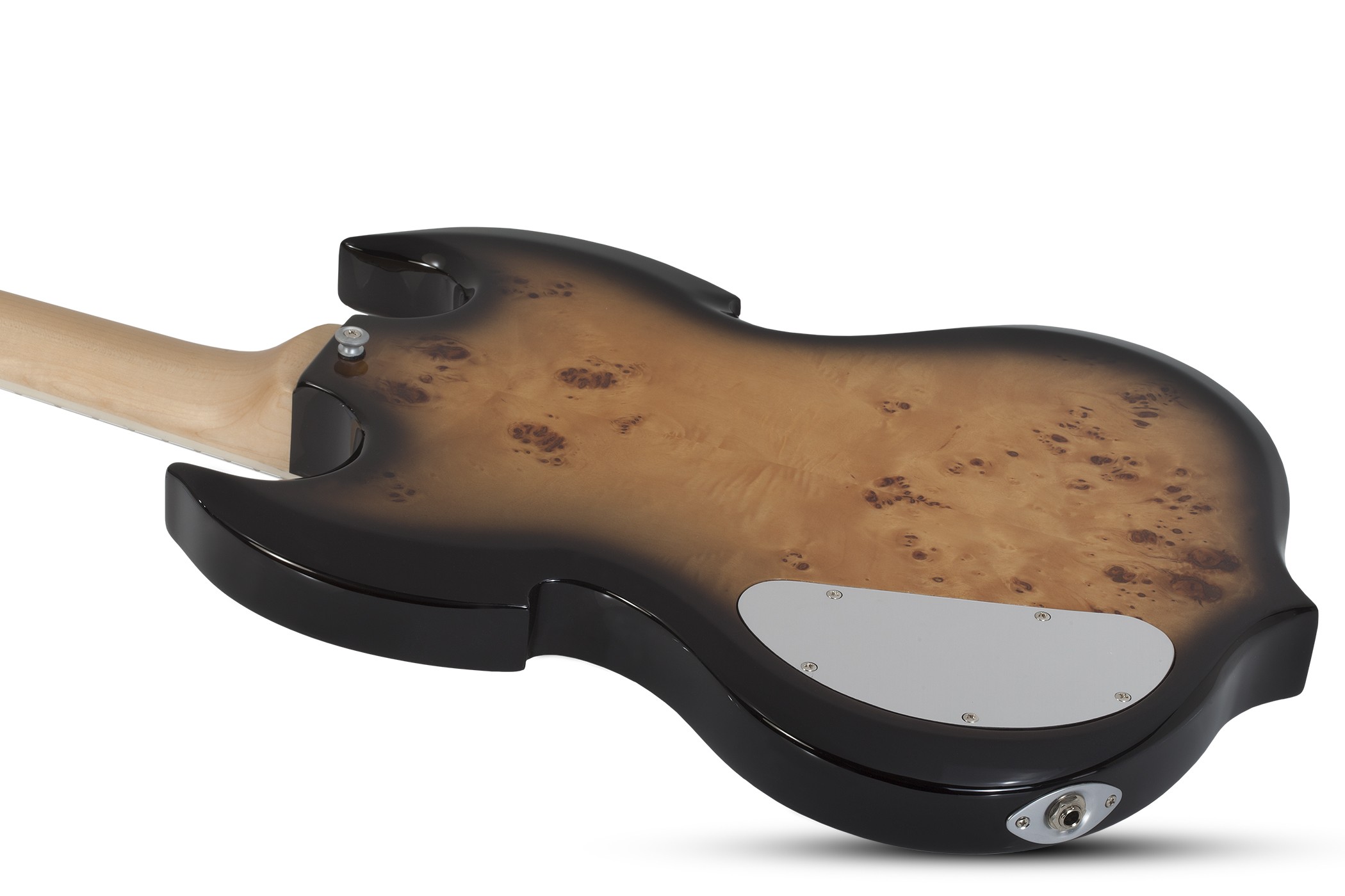 Wylde Audio Ironworks Barbarian Ht Hh Eb - Black Burst - Kenmerkende elektrische gitaar - Variation 2
