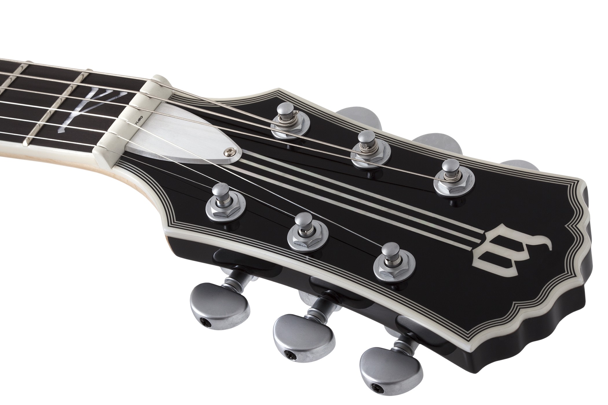 Wylde Audio Ironworks Barbarian Ht Hh Eb - Black Burst - Kenmerkende elektrische gitaar - Variation 3