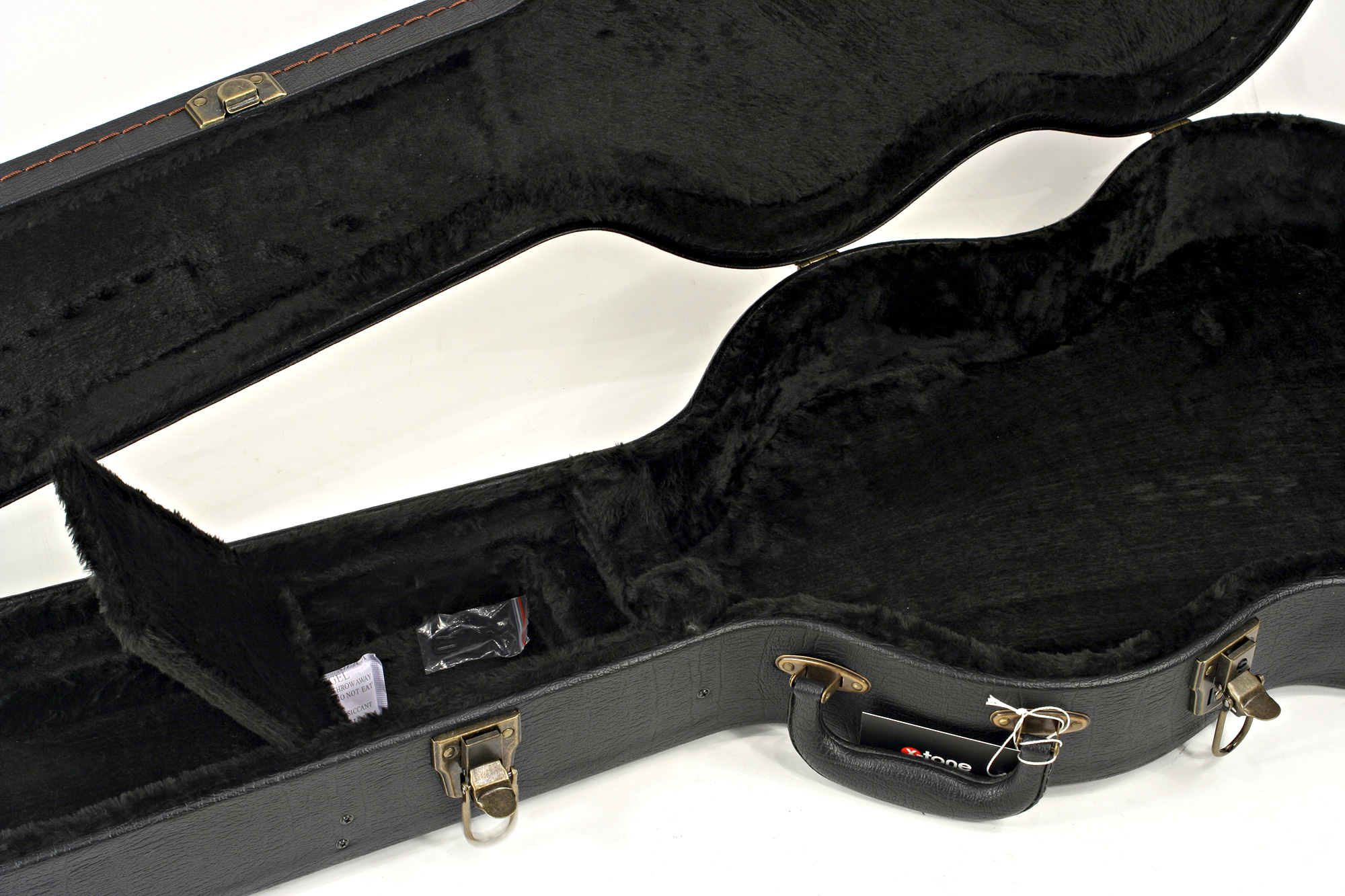 X-tone 1553 Deluxe Electrique Sg En Forme Black - Elektrische gitaarkoffer - Variation 2