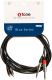 X1012-6M - 2 Jack(M) 6,35 mono / 2 RCA(M)