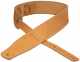 xg 3150 CLASSIC LEATHER GUITAR STRAP CUIR 6.5CM BROWNSTONE Caramel