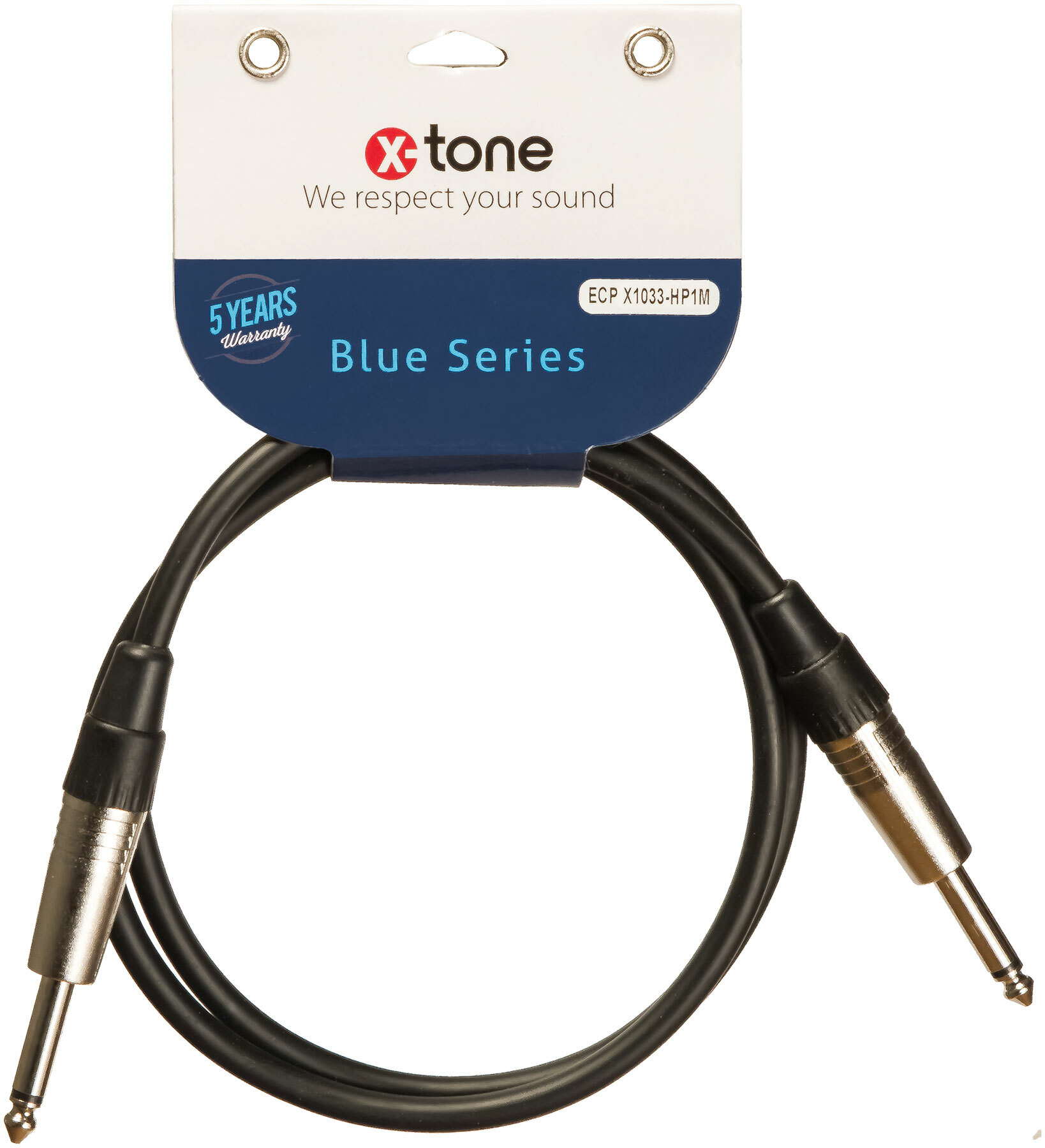 X-tone Hp Jack / Jack 1m Blue Series (x1033-hp1m) - Kabel - Main picture