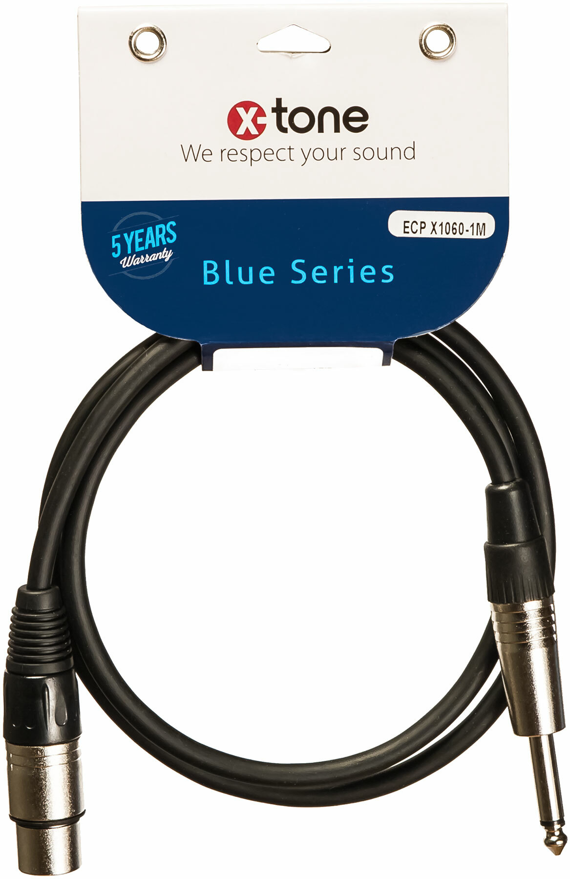 X-tone Jack / Xlr(f) 1m Blue Series (x1060-1m) - Kabel - Main picture