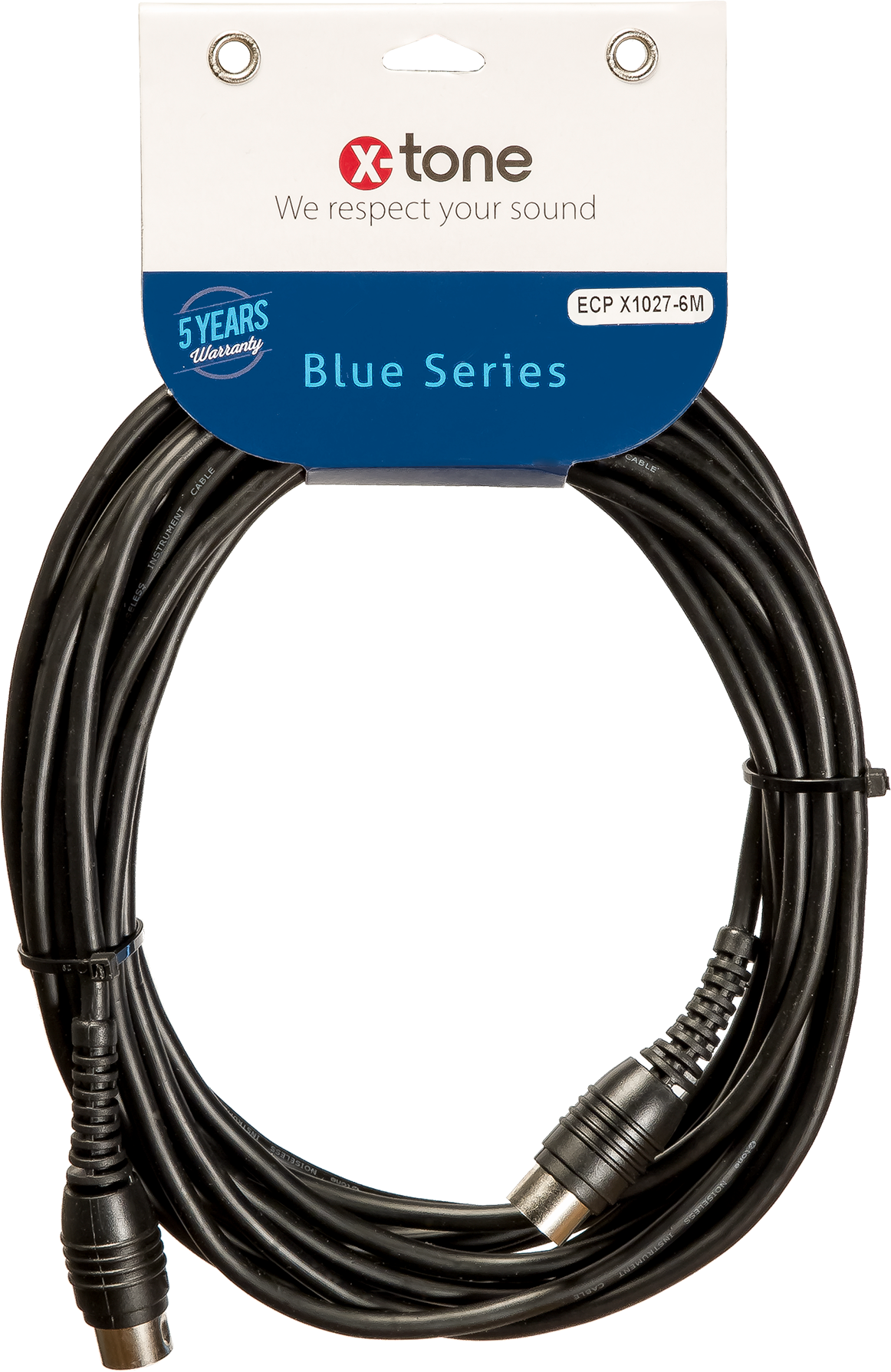 X-tone Midi Din / Din 6m Blue Series (x1027-6m) - Kabel - Main picture