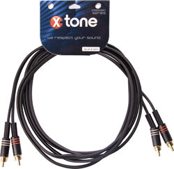 Kabel X-tone 2 RCA vers 2 RCA 3M - X1013-3M