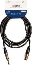 Kabel X-tone X1061-3M - Jack(M) 6,35 TRS / XLR(F)