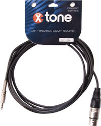 Kabel X-tone X1021 mini-Jack Stéréo / XLR  - 1.5m