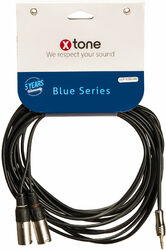 X1063-6M - Jack(M) 3,5 Stereo / 2 XLR(M)