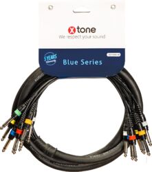 Multi-paar kabel X-tone X1048 8x Jack M / 8x Jack M Mono - 3M