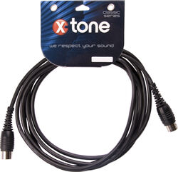 Kabel X-tone X1024 MIDI 2 Din 5 Broches - 0.5m
