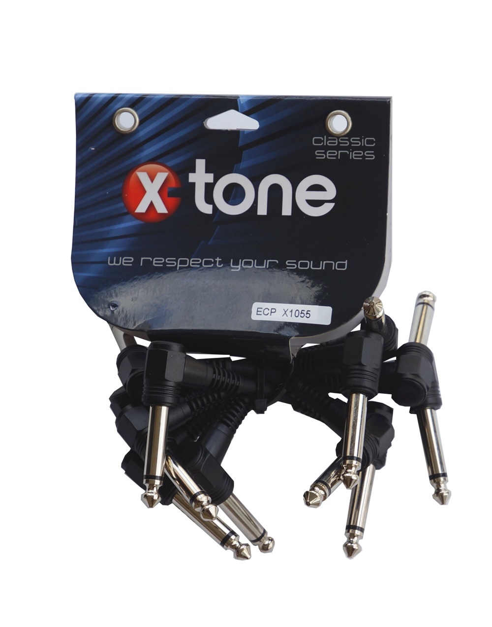 X-tone Jack Coude / Jack Coude 8cm (x6) Blue Series (x1055-0.08m) - Patch - Variation 1