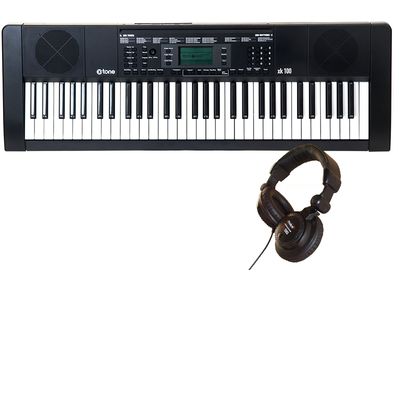 X-tone Xk100 Clavier Arrangeur + Casque Pro580 - Toetsenbord set - Variation 3