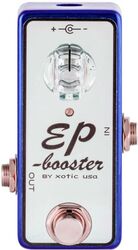 Volume/boost/expression effect pedaal Xotic EP Booster 15 Year Anniversary Ltd - Metallic Blue