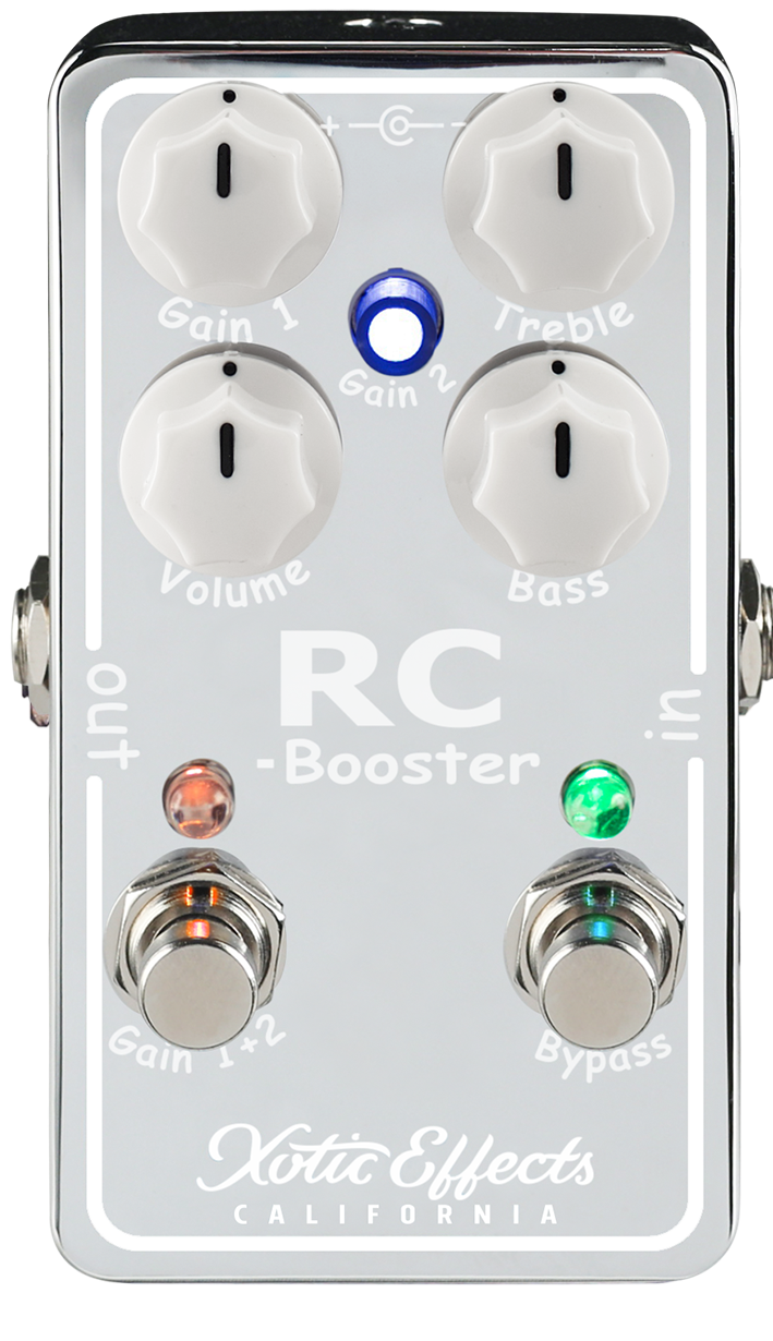 Xotic Rc-booster V2 Pour Guitare - Volume/boost/expression effect pedaal - Variation 1