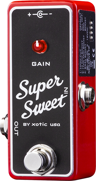 Xotic Super Sweet Booster - Volume/boost/expression effect pedaal - Variation 1