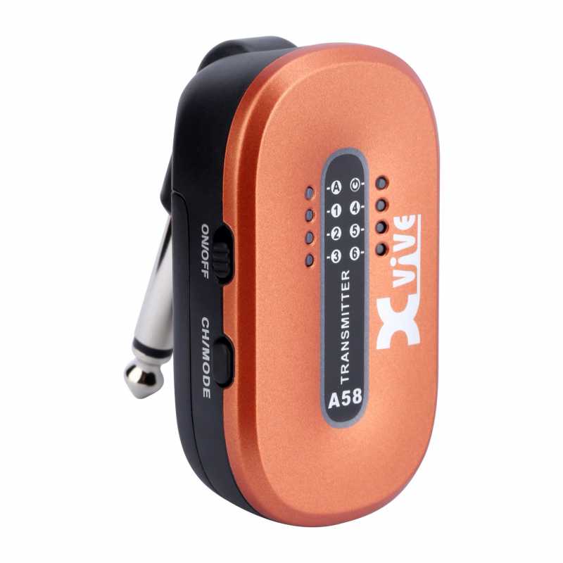 Xvive A58 Orange - Draadloze instrumentmicrofoon - Variation 3