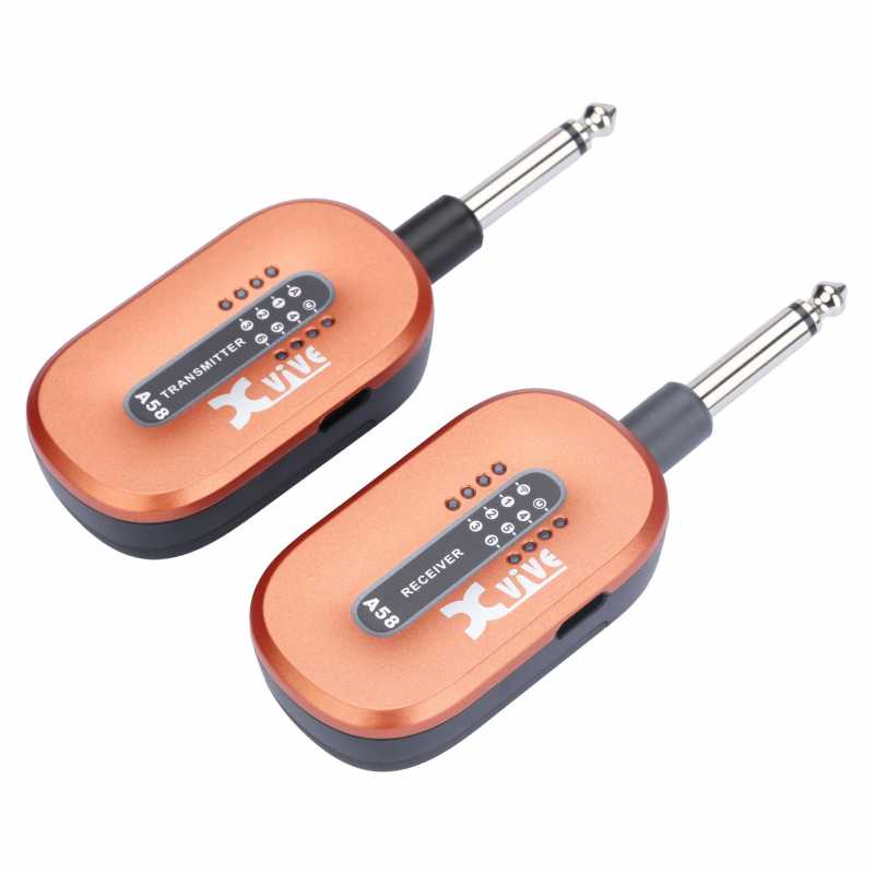 Xvive A58 Orange - Draadloze instrumentmicrofoon - Variation 5