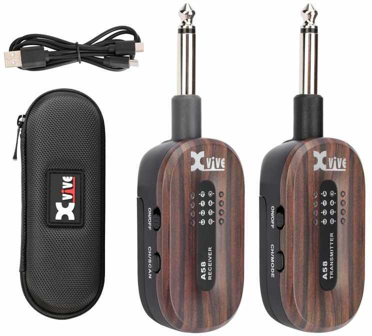 Xvive A58 Palissandre - Draadloze instrumentmicrofoon - Main picture