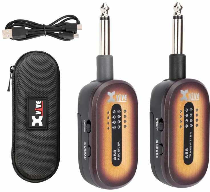 Xvive A58 Sunburst - Draadloze instrumentmicrofoon - Main picture
