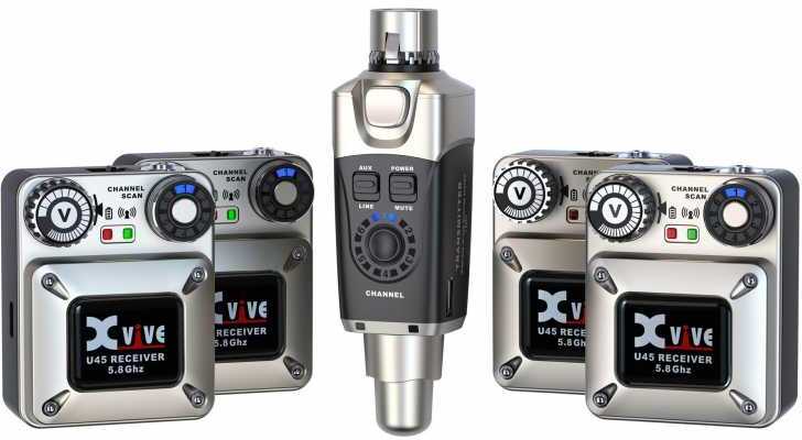 Xvive U45r4 Wireless In Ear System - Draadloze zender-ontvanger Systeem - Main picture
