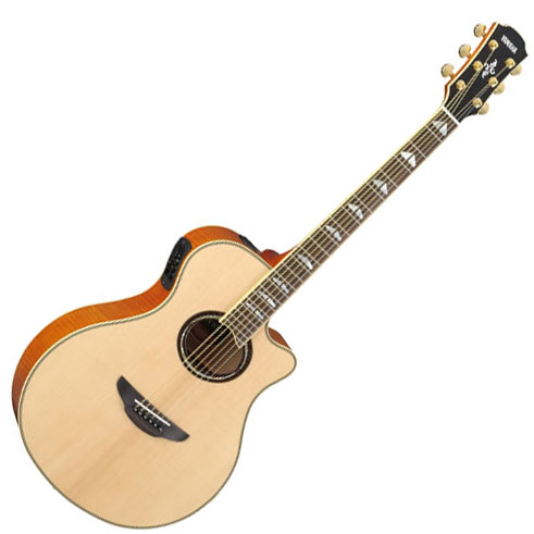 Yamaha Apx1000 Auditorium Cw Epicea Erable Rw - Natural - Elektro-akoestische gitaar - Variation 4