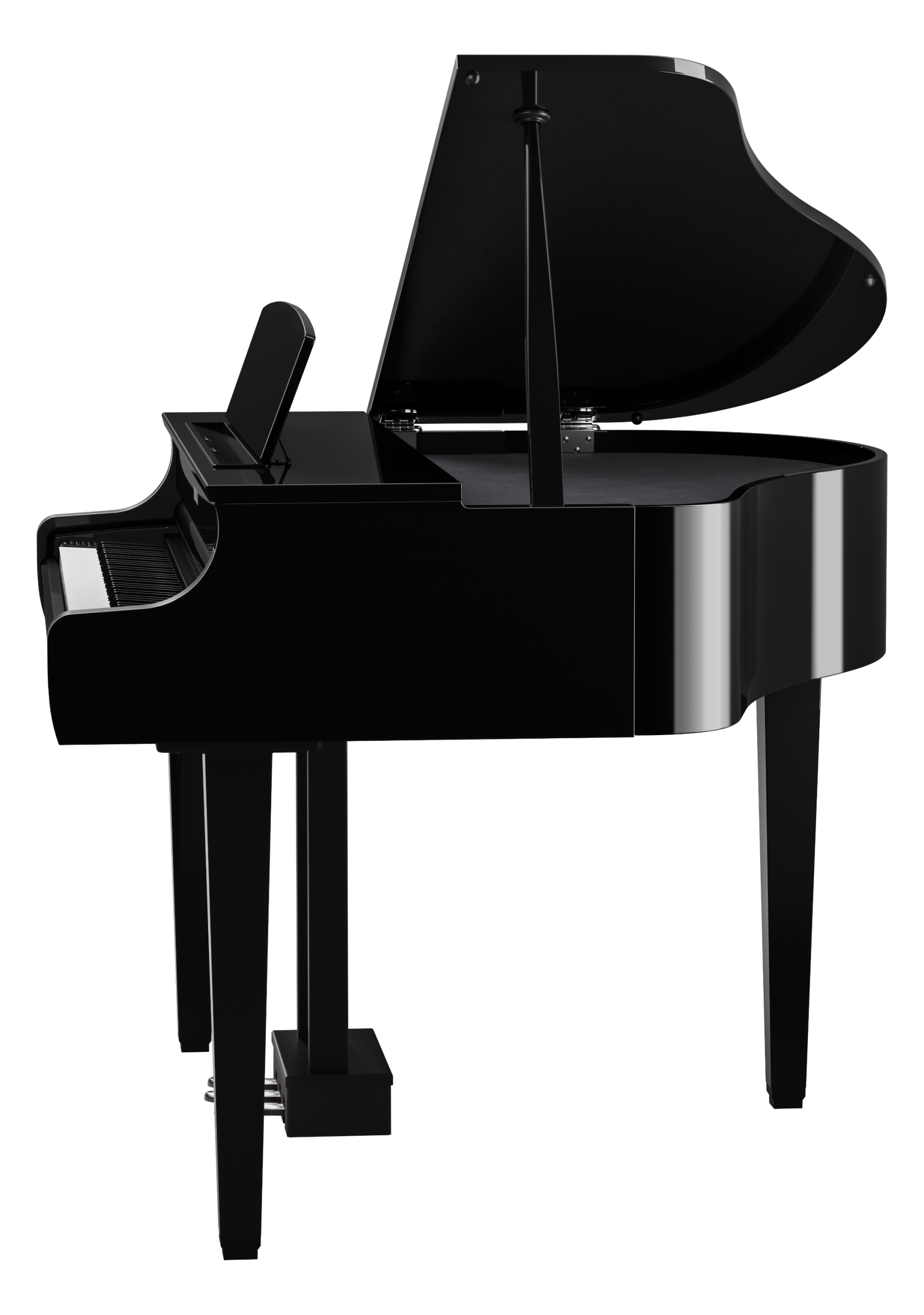 Yamaha Clp-865gp - Polished Ebony - Digitale piano met meubel - Variation 1