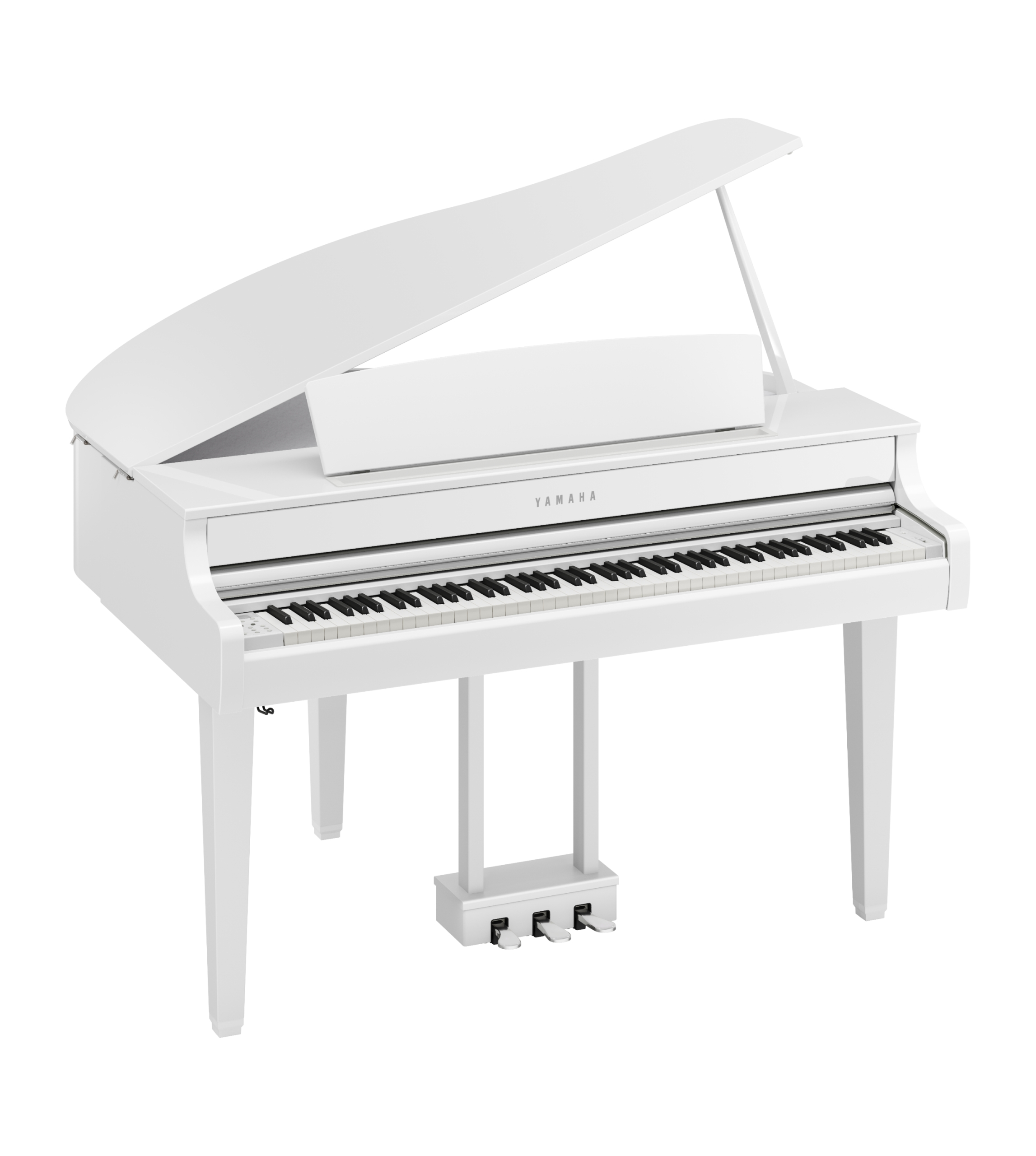 Yamaha Clp-865gp - Polished White - Digitale piano met meubel - Variation 1