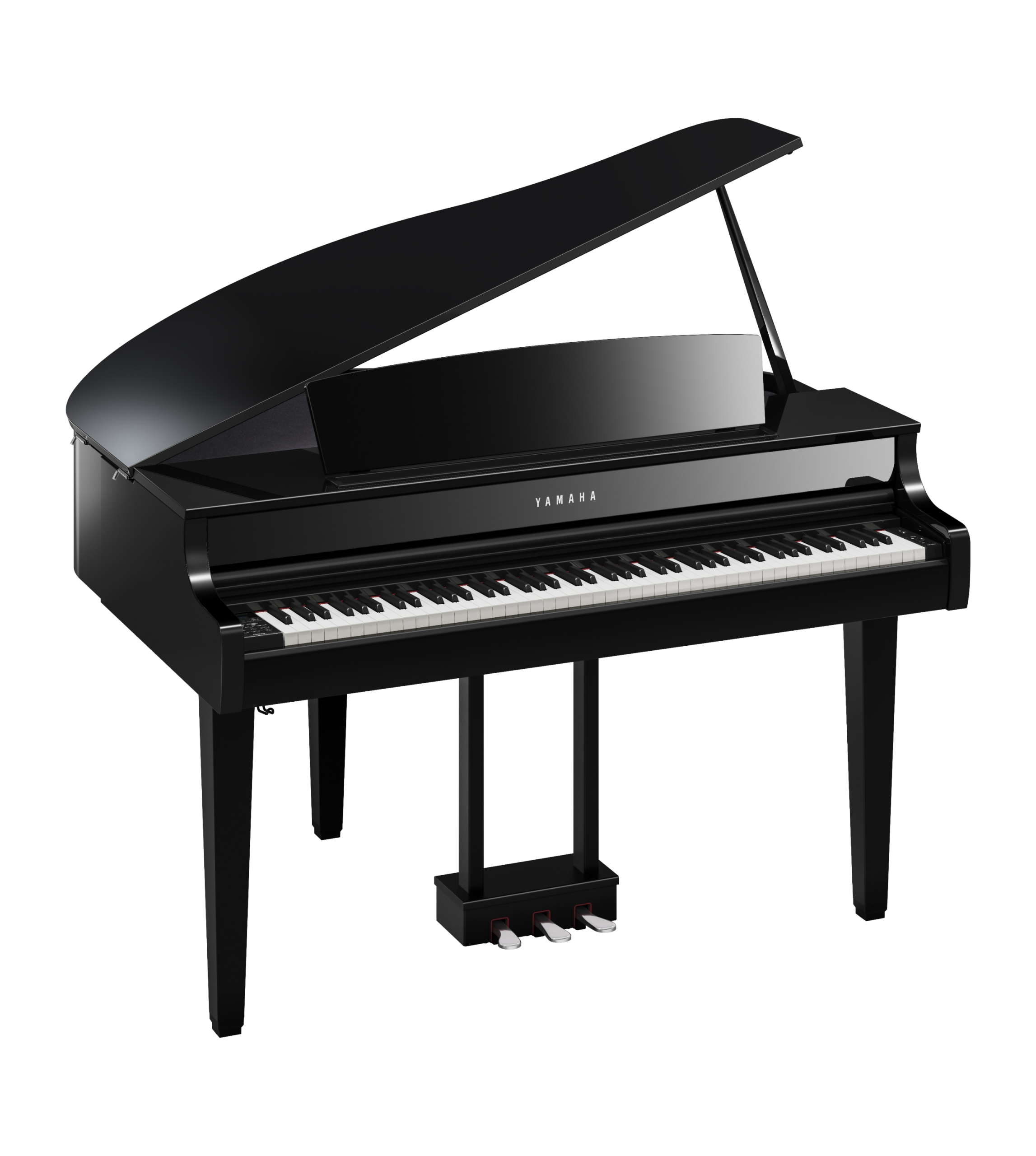 Yamaha Clp-865gp - Polished Ebony - Digitale piano met meubel - Variation 3