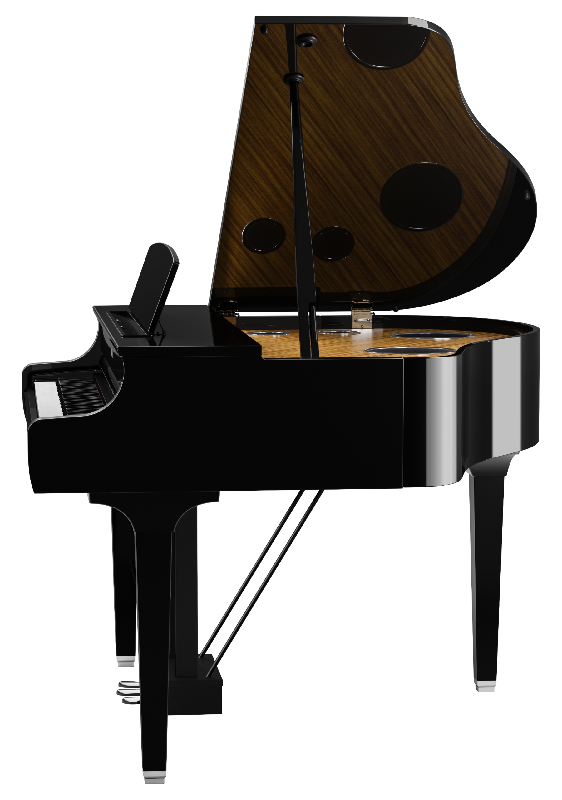 Yamaha Clp-895gp - Polished Ebony - Digitale piano met meubel - Variation 4