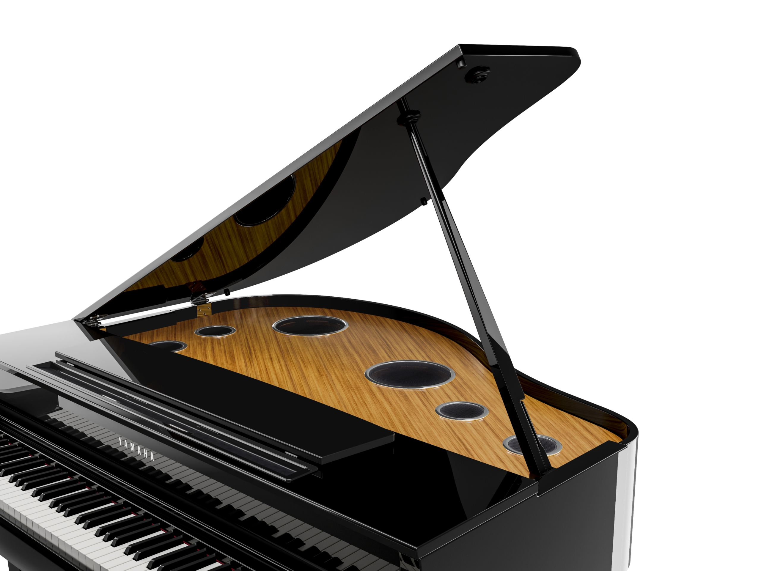 Yamaha Clp-895gp - Polished Ebony - Digitale piano met meubel - Variation 6