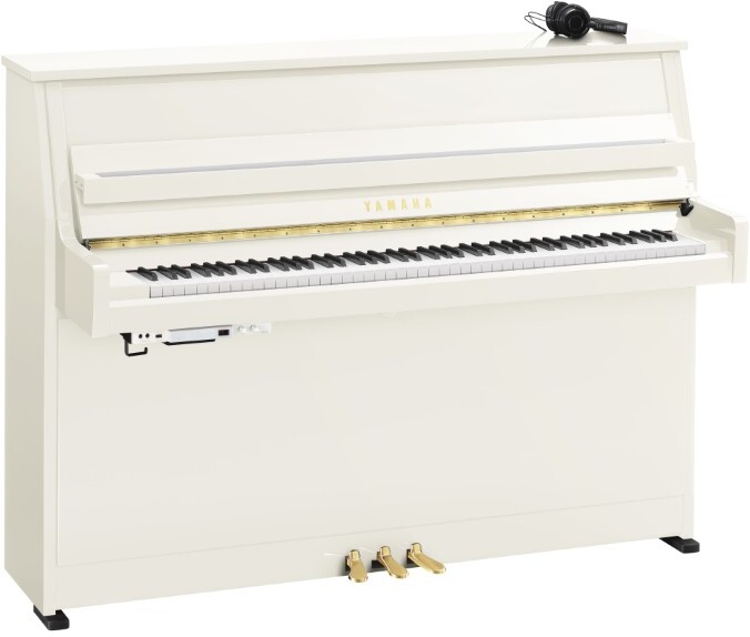 Yamaha B10 Pwh Silent Piano - Rechte piano - Main picture
