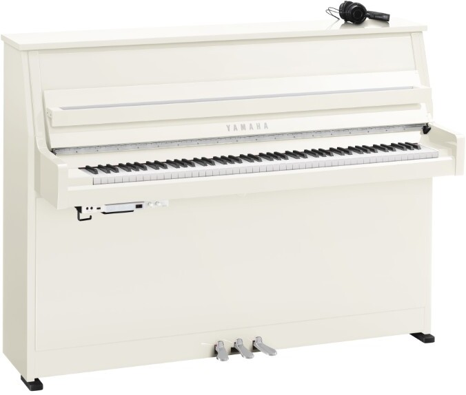 Yamaha B10 Pwhc Silent Piano - Chrome - Rechte piano - Main picture