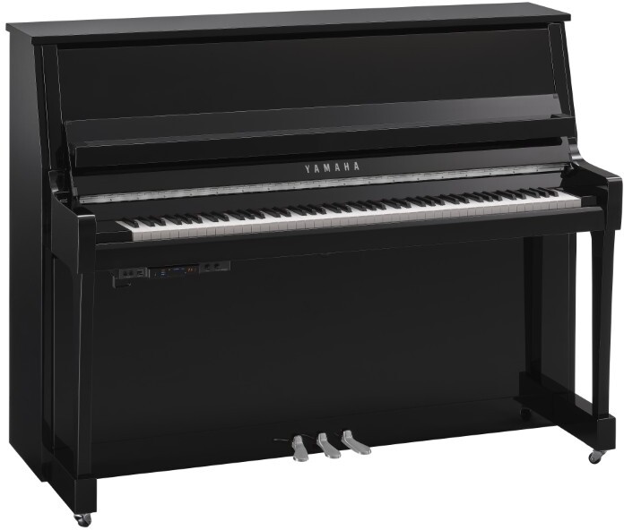 Yamaha B20 Pec Transacoustic - Chrome - Rechte piano - Main picture