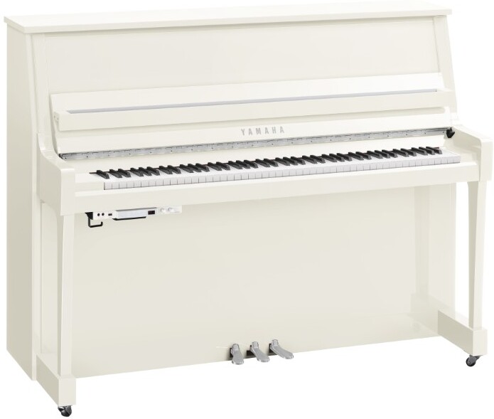 Yamaha B20 Pwhc Transacoustic - Chrome - Rechte piano - Main picture