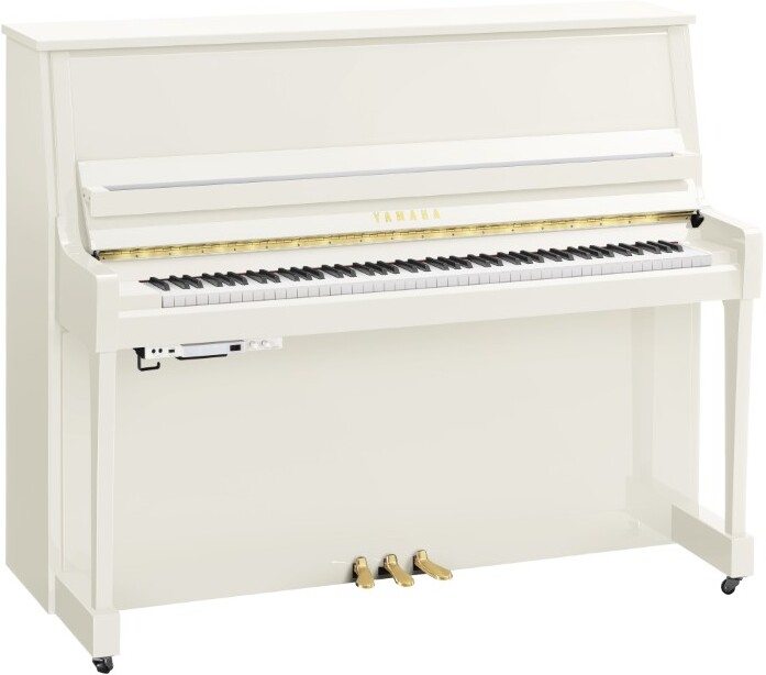 Yamaha B30 Pwh Transacoustic - Rechte piano - Main picture
