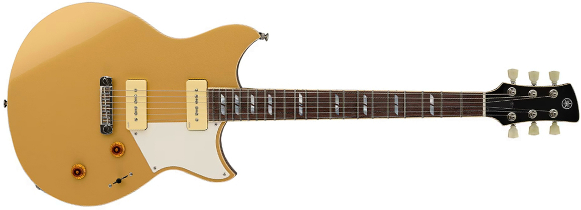 Yamaha Chris Buck Rs02cb Revstar Signature 2p90 Ht Rw - Honey Gold - Double cut gitaar - Main picture