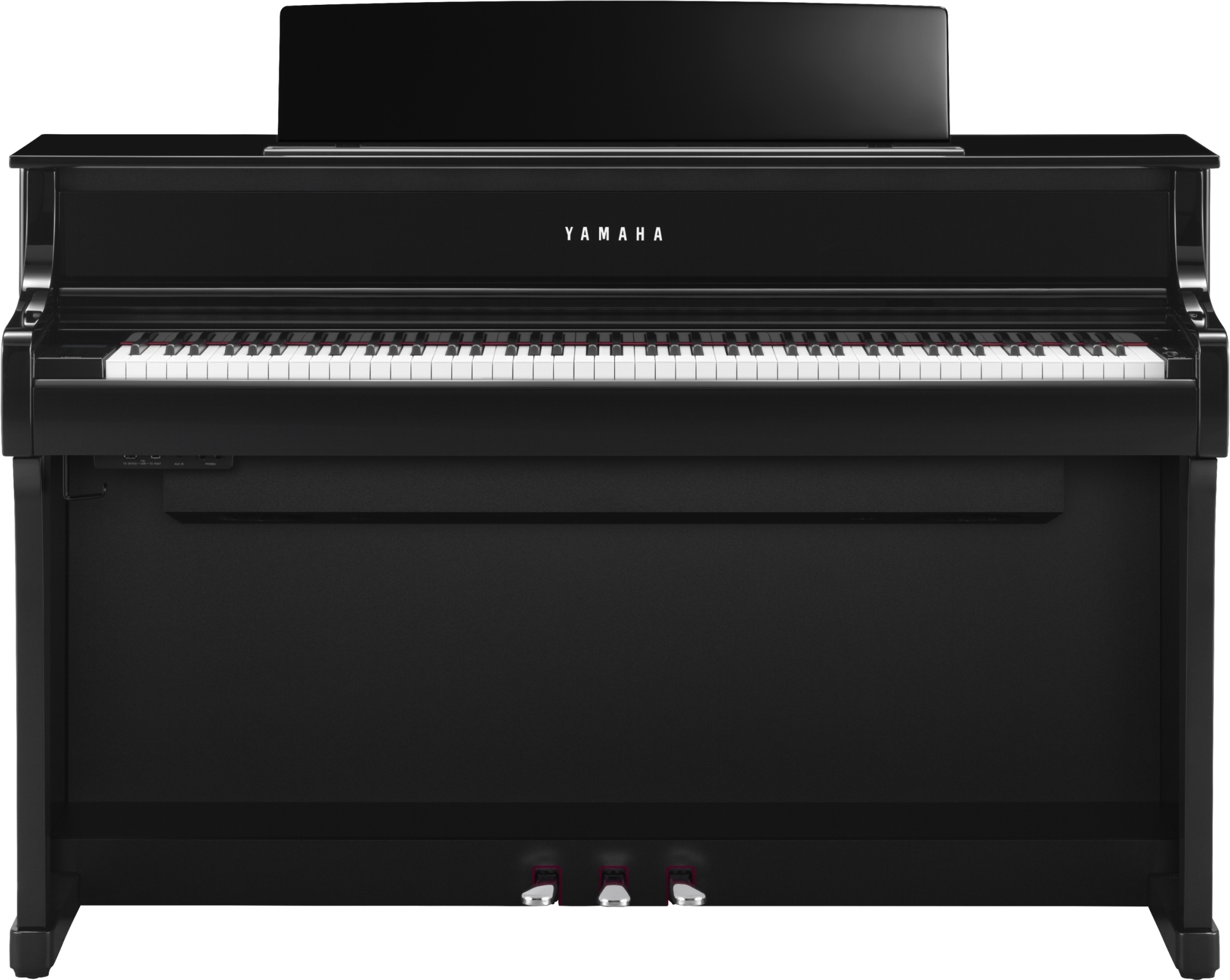 Yamaha Clp-875 - Polished Ebony - Digitale piano met meubel - Main picture