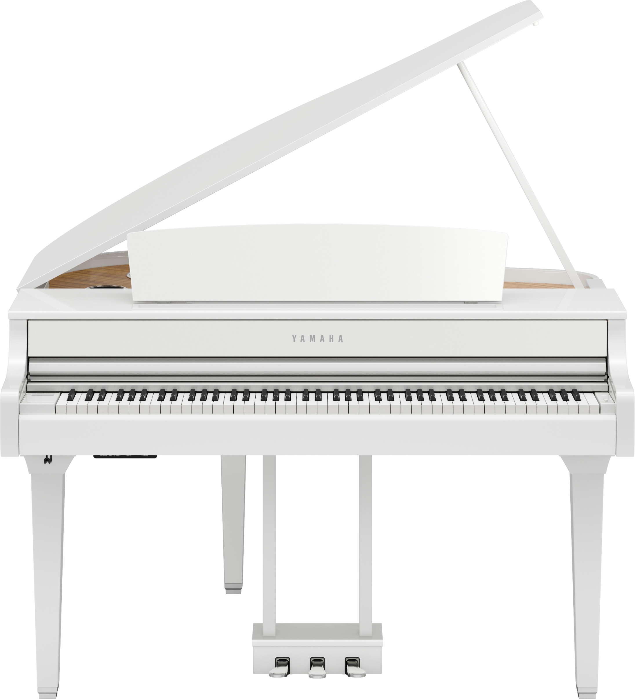 Yamaha Clp-895gp - Polished White - Digitale piano met meubel - Main picture