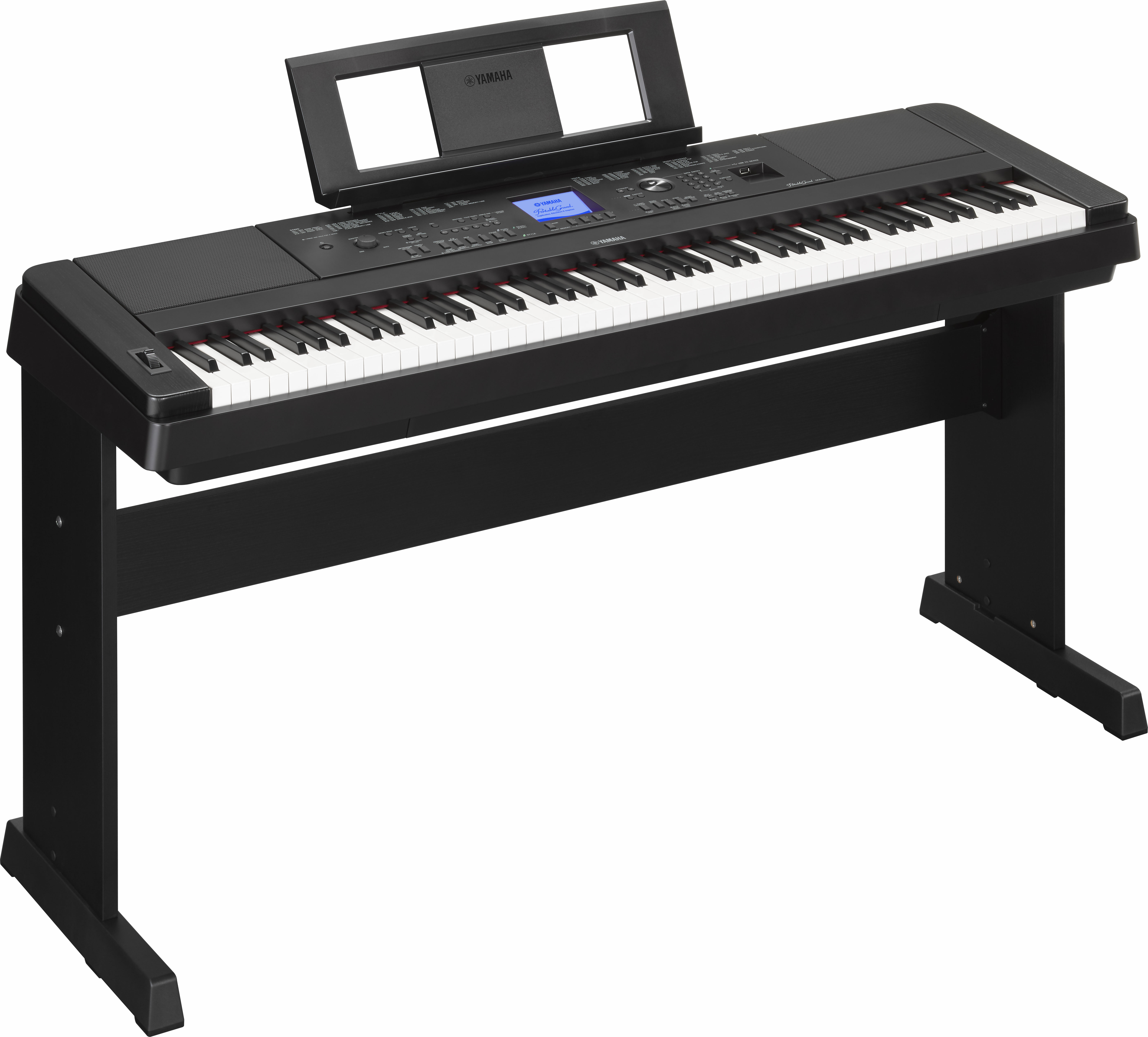 Yamaha Dgx-660 - Black - Digitale piano met meubel - Main picture