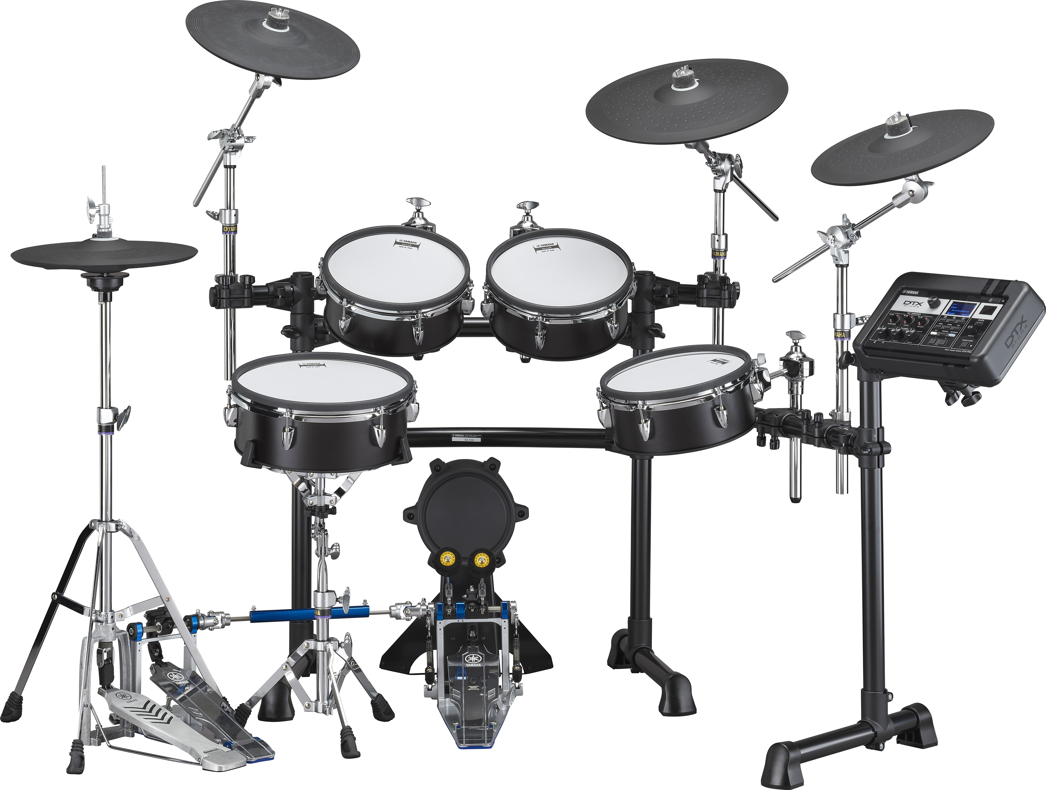 Yamaha Dtx8-km Electronic Drum Kit Mesh Black Forrest - Elektronisch drumstel - Main picture