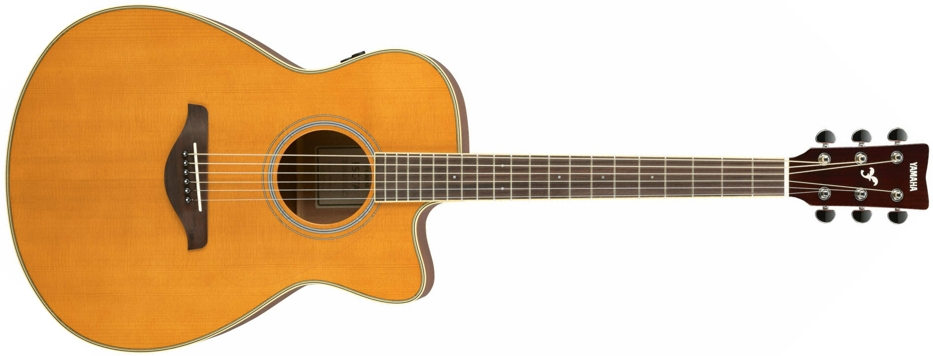 Yamaha Fsc-ta Transacoustic Cutaway Epicea Acajou Rw - Vintage Tint - Westerngitaar & electro - Main picture