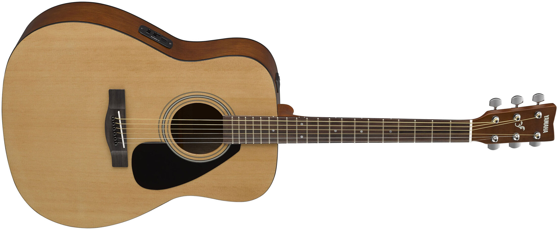 Yamaha Fx310aii Dreadnought Electro Epicea Meranti Rw - Natural - Volksgitaar - Main picture