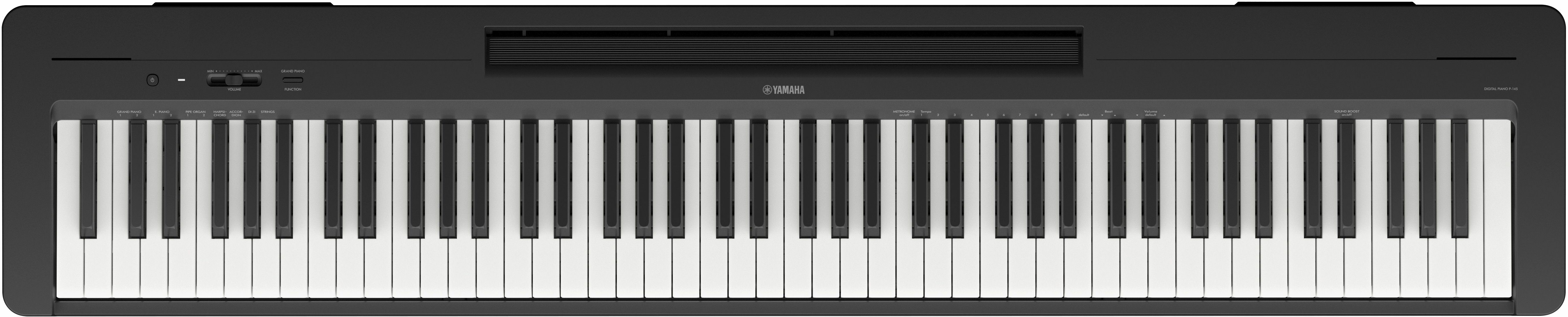 Yamaha P-145 Black - Draagbaar digitale piano - Main picture